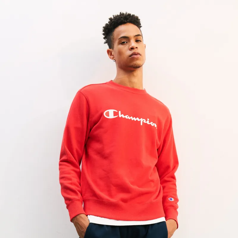 Champion Sweatshirt Japan Version Unisex Red-1