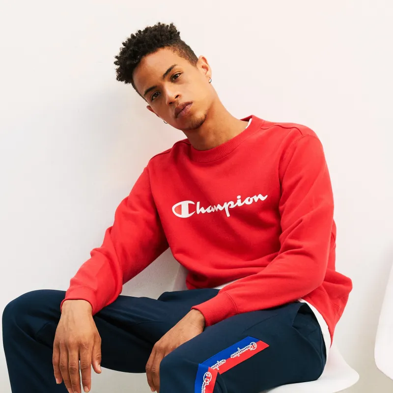 Champion Sweatshirt Japan Version Unisex Red-2