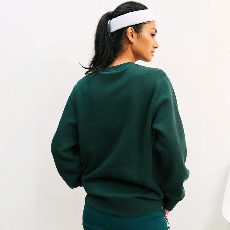 Champion Sweatshirts Unisex Green-9