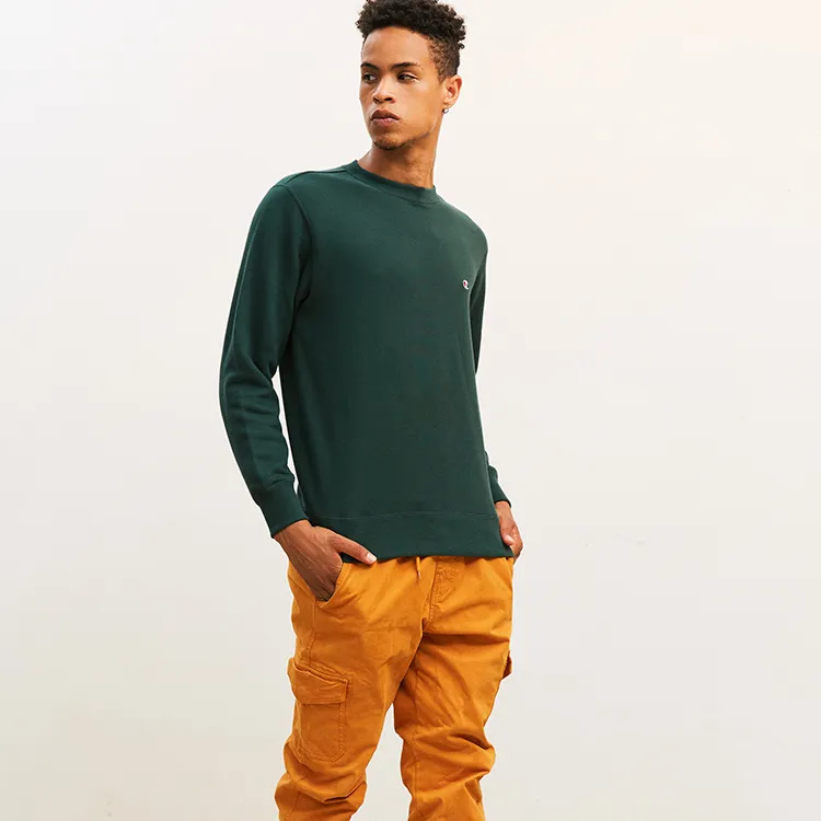 Champion Sweatshirts Unisex Green-11