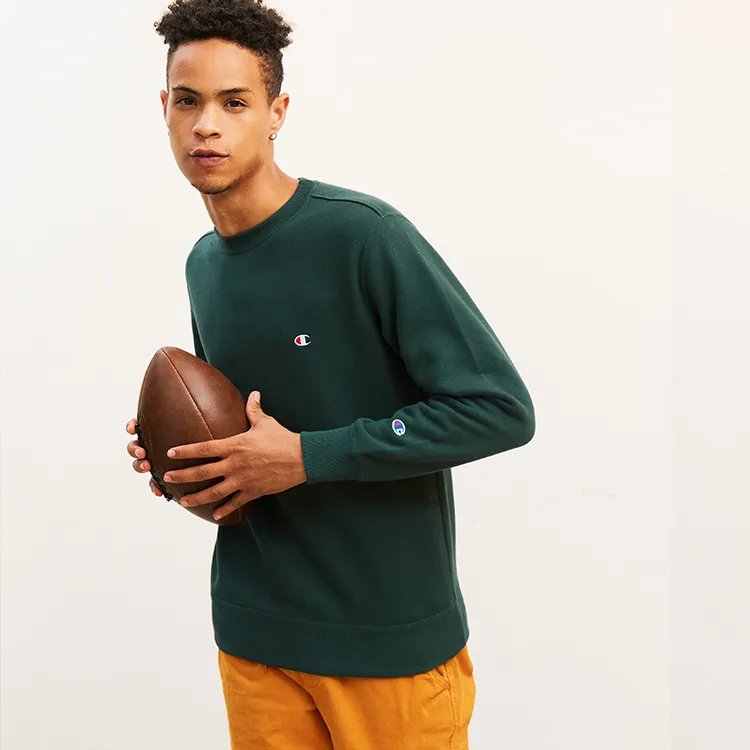 Champion Sweatshirts Unisex Green-12