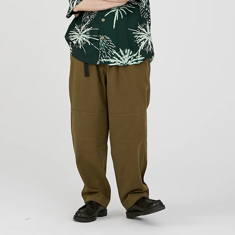DAKYAM Moderate Casual Pants Unisex Camel-3