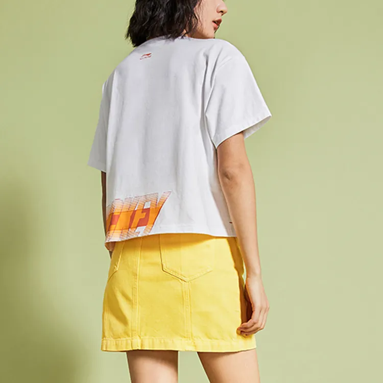 Disney X LINING T Shirts Women's White-4