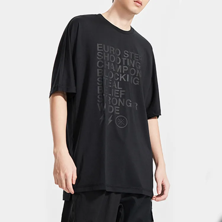 LINING Wade Collection T Shirts Men Black-2