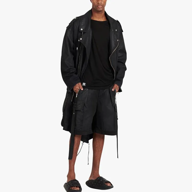 BALMAIN Cargo Shorts Men Black-1