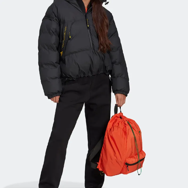 Adidas Recycled Polyester Backpack Regular Women's Semi Impact Orange/Black/Green-7