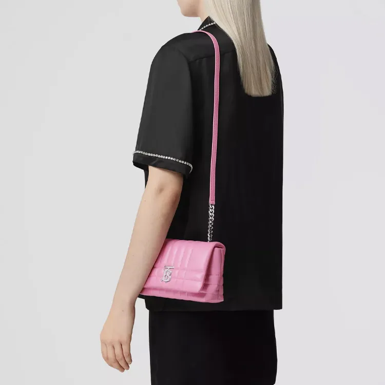 Burberry Lola Mini Satchel Bag 'Primrose'-5
