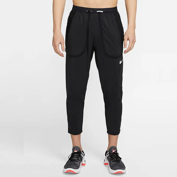 Nike Knitted Sports Pants Men's Black-2