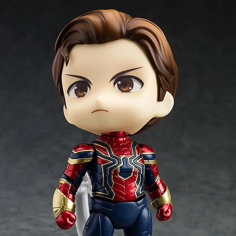 GSC Spider Man Nendoroid No. 1037 The Avengers Infinity War Infinity Edition Chibi Figures 10cm-6