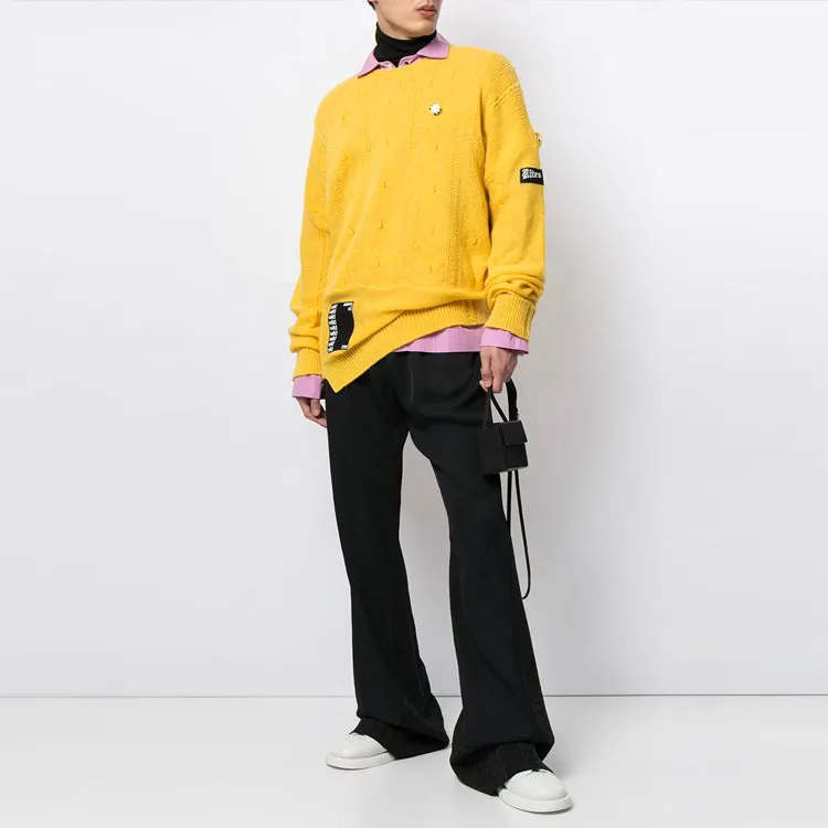 RAF SIMONS Sweaters Men Yellow-3