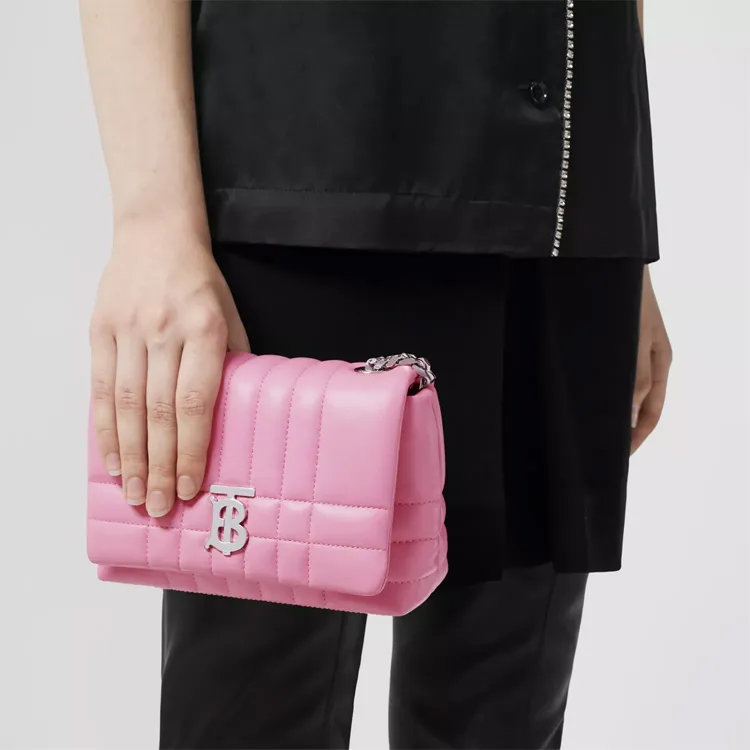 Burberry Lola Mini Satchel Bag 'Primrose'-7