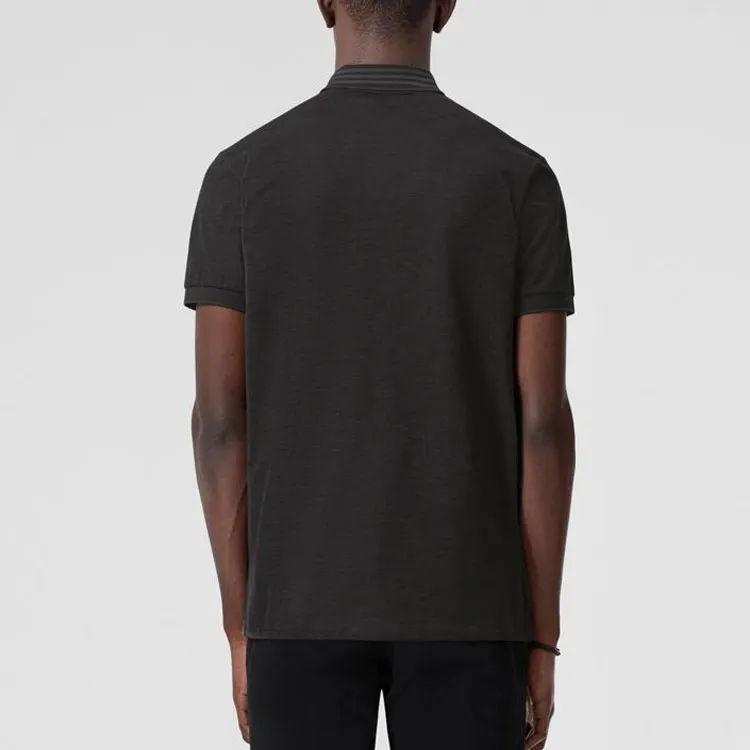 Burberry SS22 Polo Shirt Men's Charcoal Gray-2
