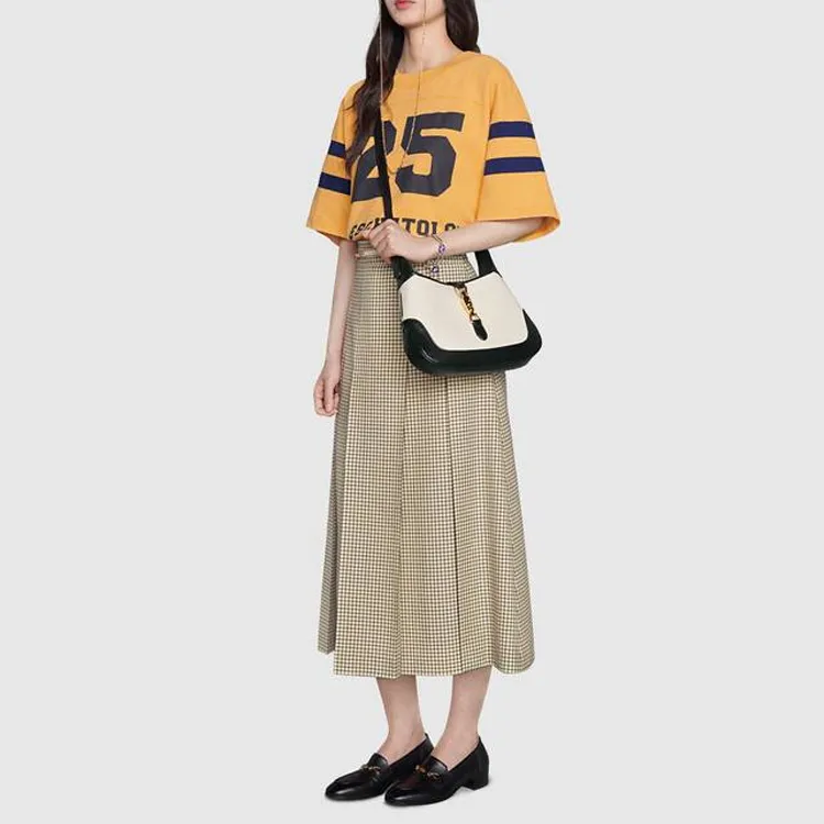 GUCCI Jackie 1961 Leather Crescent Shoulder Bag Shoulder Bag Women's-8