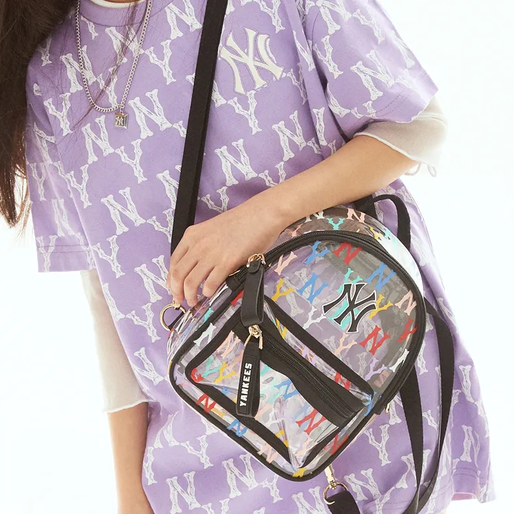 MLB Monogram Collection PVC Polyvinyl Chloride Backpack Mini Unisex Multicolor-6