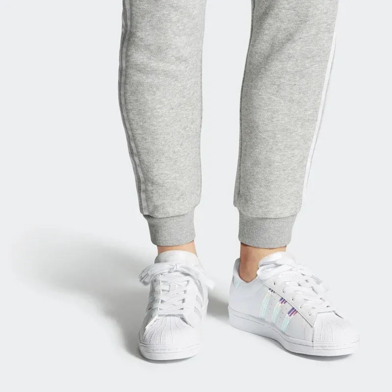 Adidas Superstar White Iridescent Women's-6
