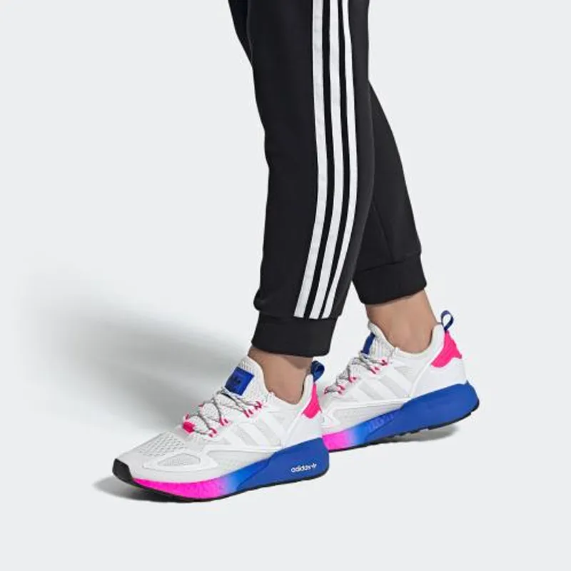 Adidas Zx 2K Boost White Pink Blue Women's-6