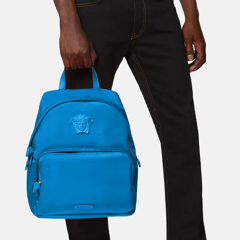 FANSIZHE La Medusa Polyamide Backpack Regular Men's Blue-2