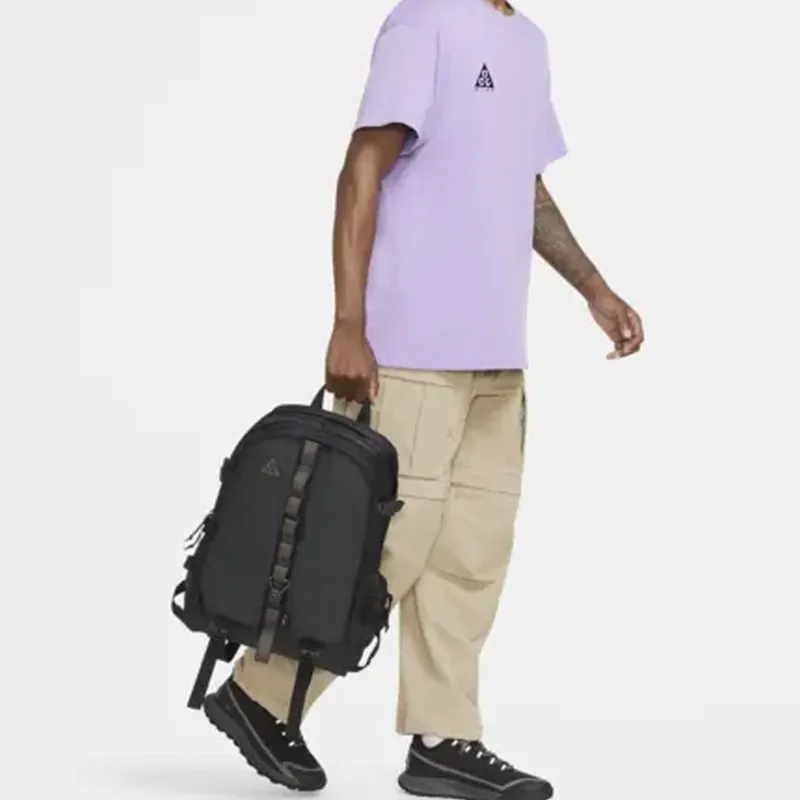 Nike ACG Polyester Backpack Regular Unisex Black-6