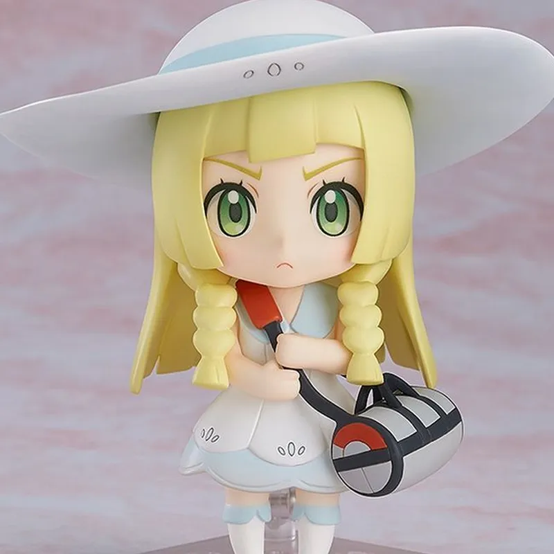 GSC Pokémon Characters No. 780 Pokémon Lilie Clay Doll Chibi Figures-5