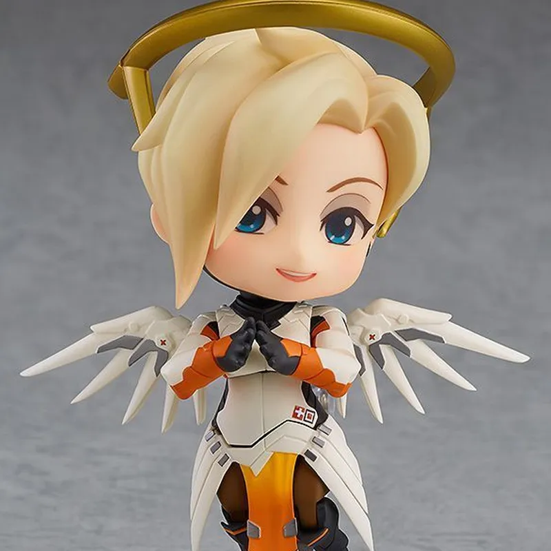 GSC Angel No. 790 Overwatch Angela Ziegler Nendoroid Chibi Figures 10cm-5