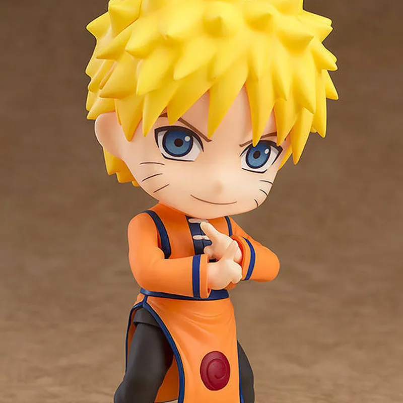 GSC Naruto Uzumaki No. 872 Naruto China Anime Real World Exhibition Ver. Nendoroid Chibi Figures 10cm-4