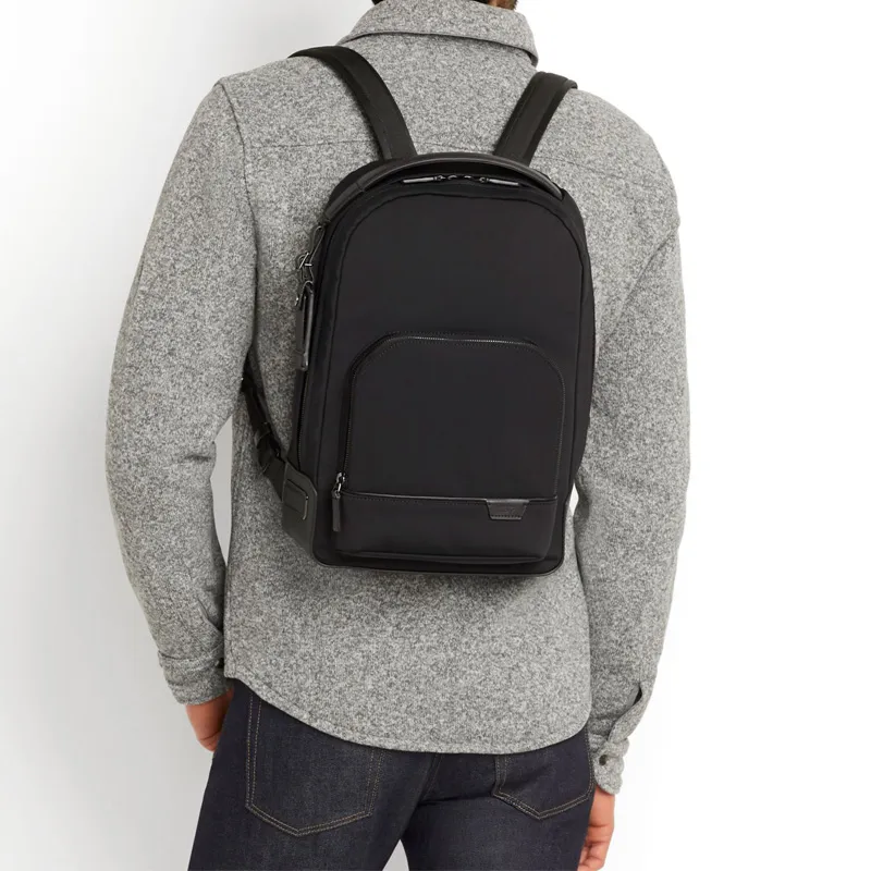 TUMI TUMI-Harrison Elastic Nylon Backpack Men's Black-4