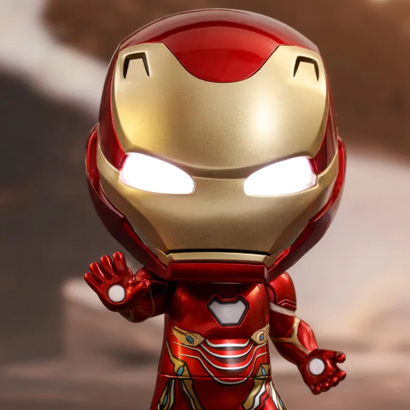 Hot Toys COSBABY Collection Iron Man The Avengers Infinity War Mark50 Repulsor Edition Chibi Figures 10cm-2