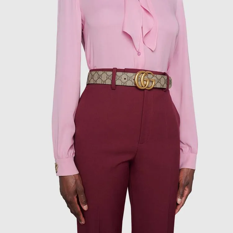 GUCCI Gg Marmont Reversible Belt-3