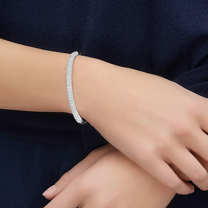 Swarovski Stone Bangles Women's-3