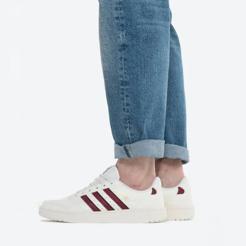 Adidas Originals Ny 90 Shoes Beige/Red-5