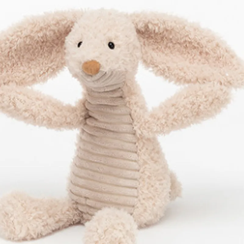 JELLYCAT Wurly Bunny Stuffed Animal-4