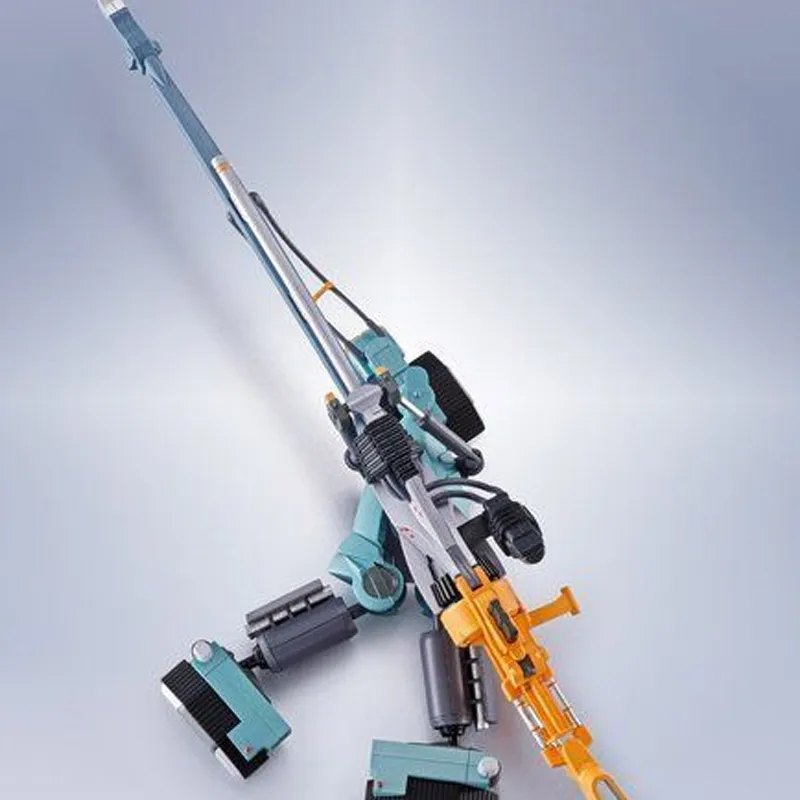 BANDAI Robot Spirits Rebuild Of Evangelion Operation Yashima Reproduction Positron Cannon +Esv+Type G Components Action Figure Yellow-3