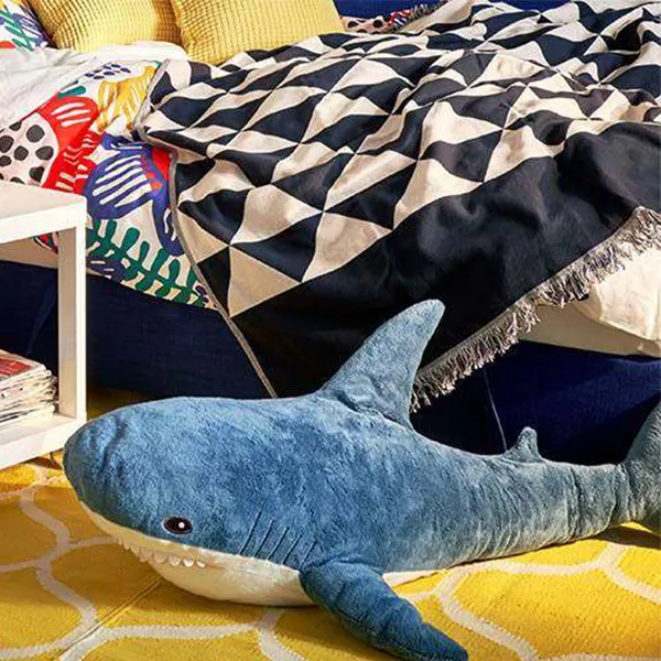 IKEA Blahaj Broai Ahw Shark Dolls Plush Doll 23cm Height 100CM Long-2