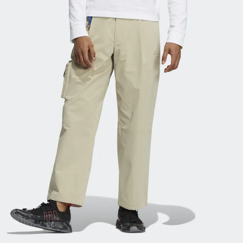Adidas Originals Knitted Sweatpants Men Grassland Brown-1