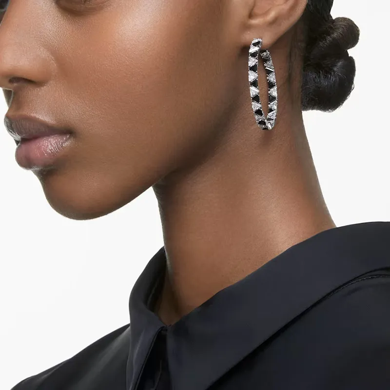 Swarovski Ortyx Earrings Women's-2