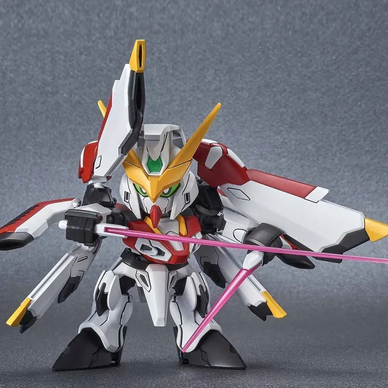 BANDAI SDCS SD Gundam G Century Transcend World Phoenix Gundam Model Kits 8cm-6