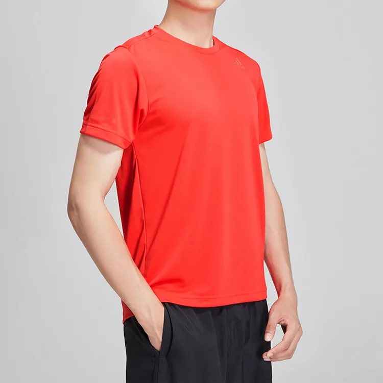 Adidas T Shirts Men Red-5