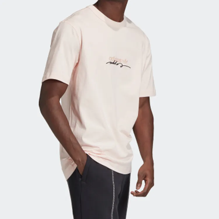 Adidas Originals T Shirt Men's Light Pink-4
