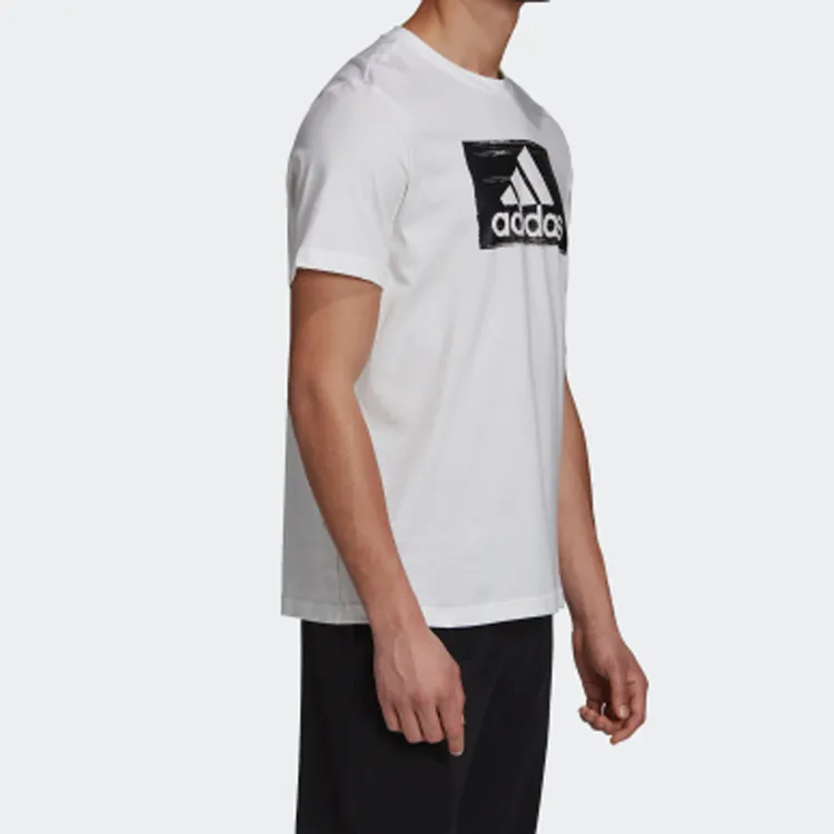 Adidas T Shirts Men White-4