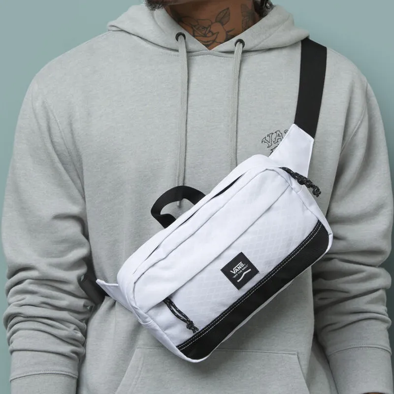 Vans Nylon Fabric Polyester Crossbody Bags Sling Bags Regular Unisex White-3