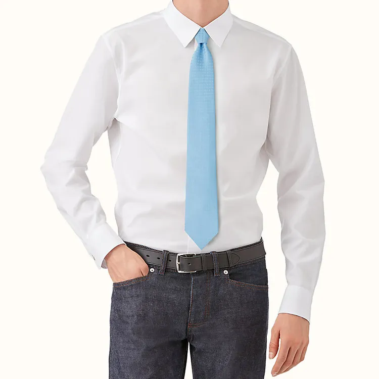 HERMES H Jacquard Ties Men-3