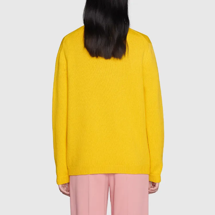 GUCCI Sweatshirt Women's Yellow-2