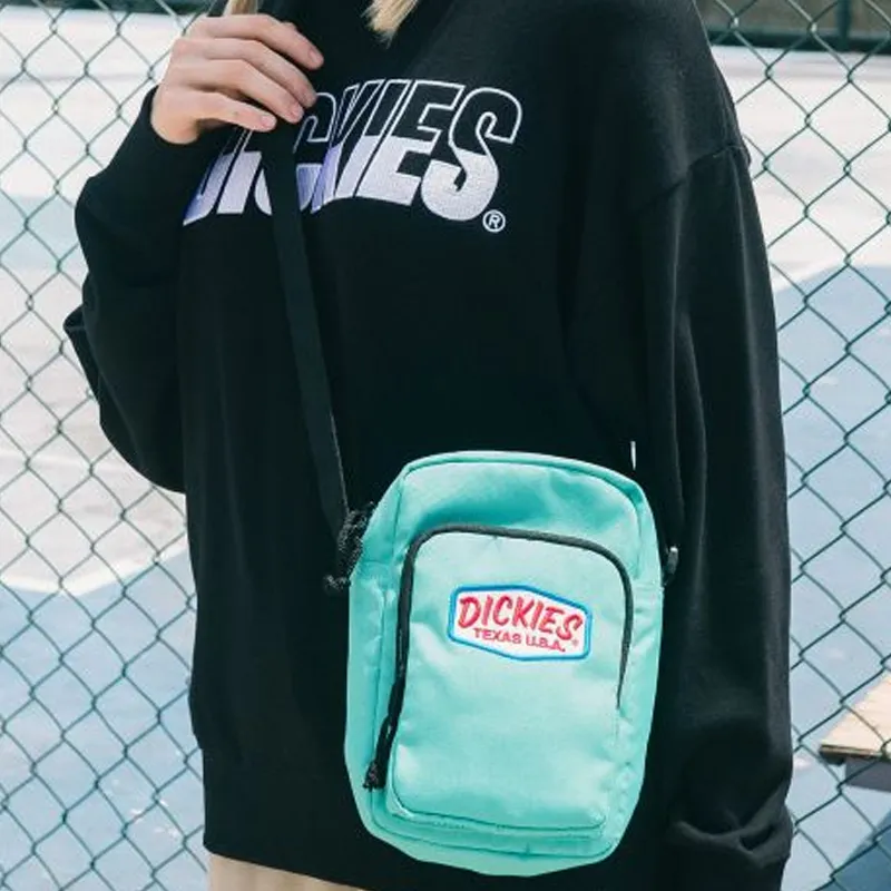 Dickies Polyester Crossbody Bag Mini Unisex Lake Blue-4
