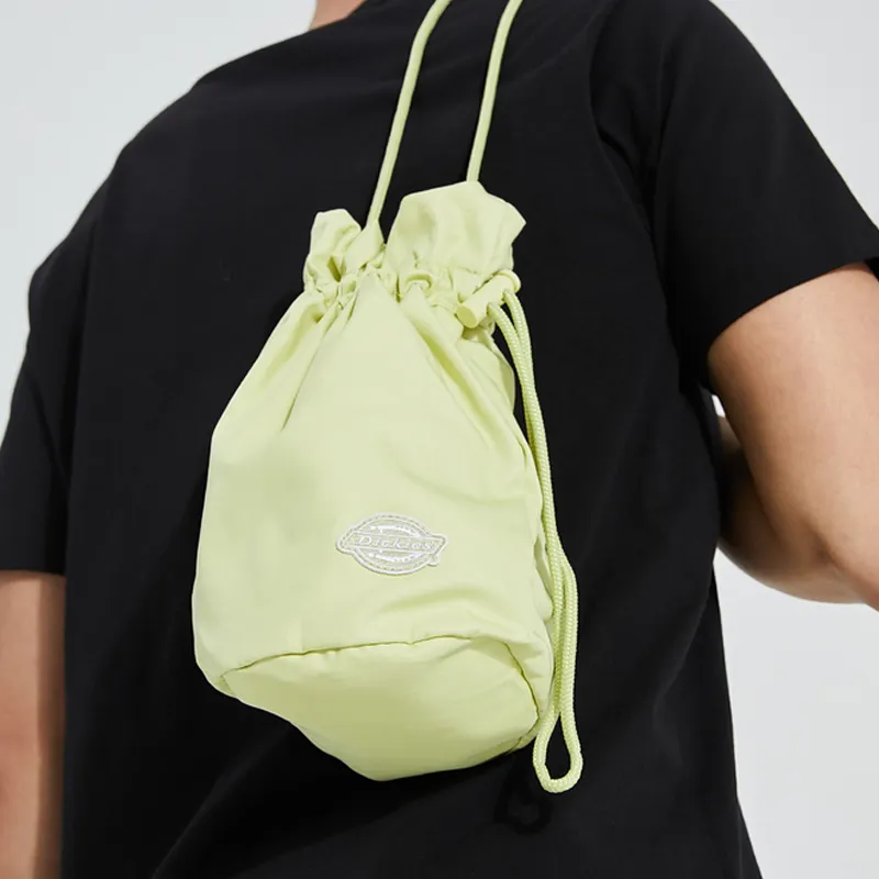 Dickies Cotton Small Bucket Bag Shoulder Bag Regular Unisex Muskmelon Yellow-3