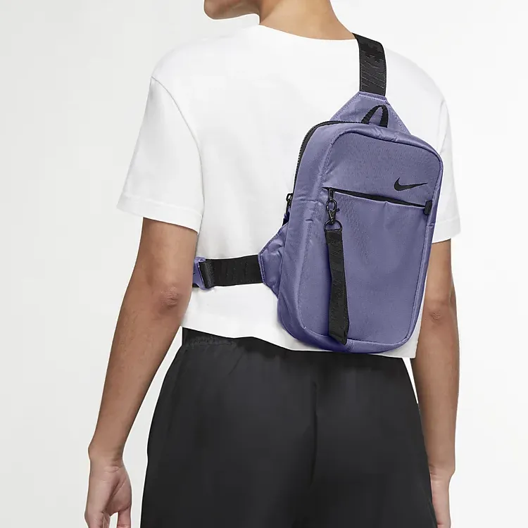 Nike Fabric Sling Bag Regular Unisex Wild Berry-4
