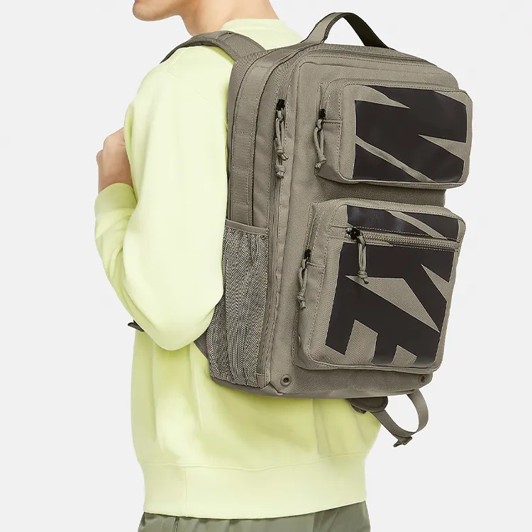 Nike Fabric Backpack Unisex Light Army Green-5