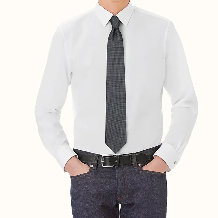 HERMES Honore Ties Men Gray-1