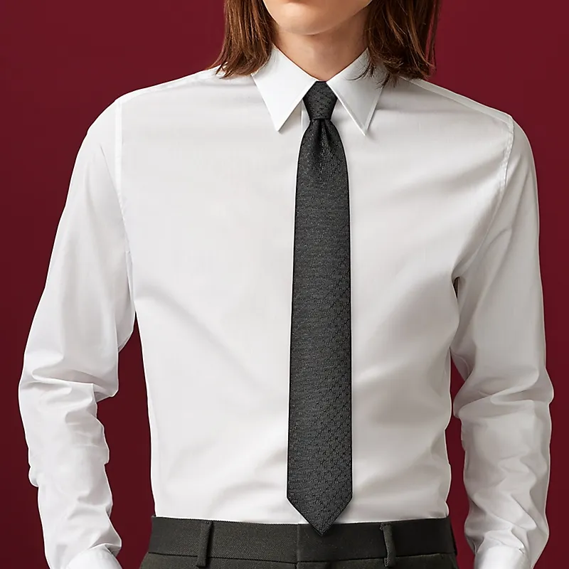 HERMES Faconnee New H Ties Men-3