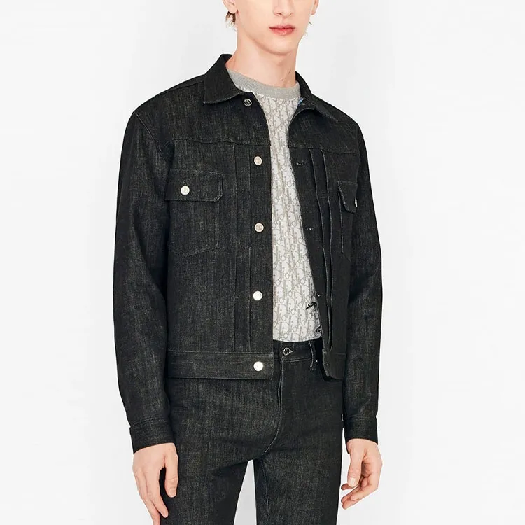 DIOR Oblique Lined Denim Jacket-2