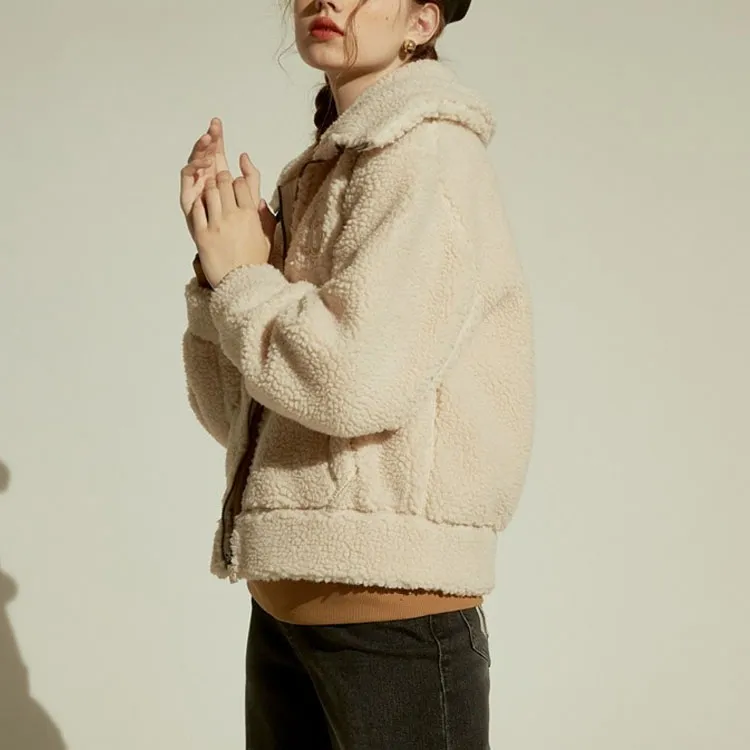 MLB Velvet Jackets Unisex Beige-3